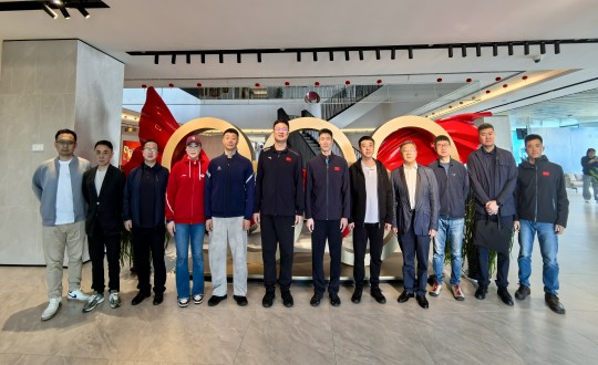 6.集团董事长王岩，，吉林省体育局党组书记、局长牟大鹏、长春双阳经济开发区党工委书记李大鹏一行赴沪考察.jpg